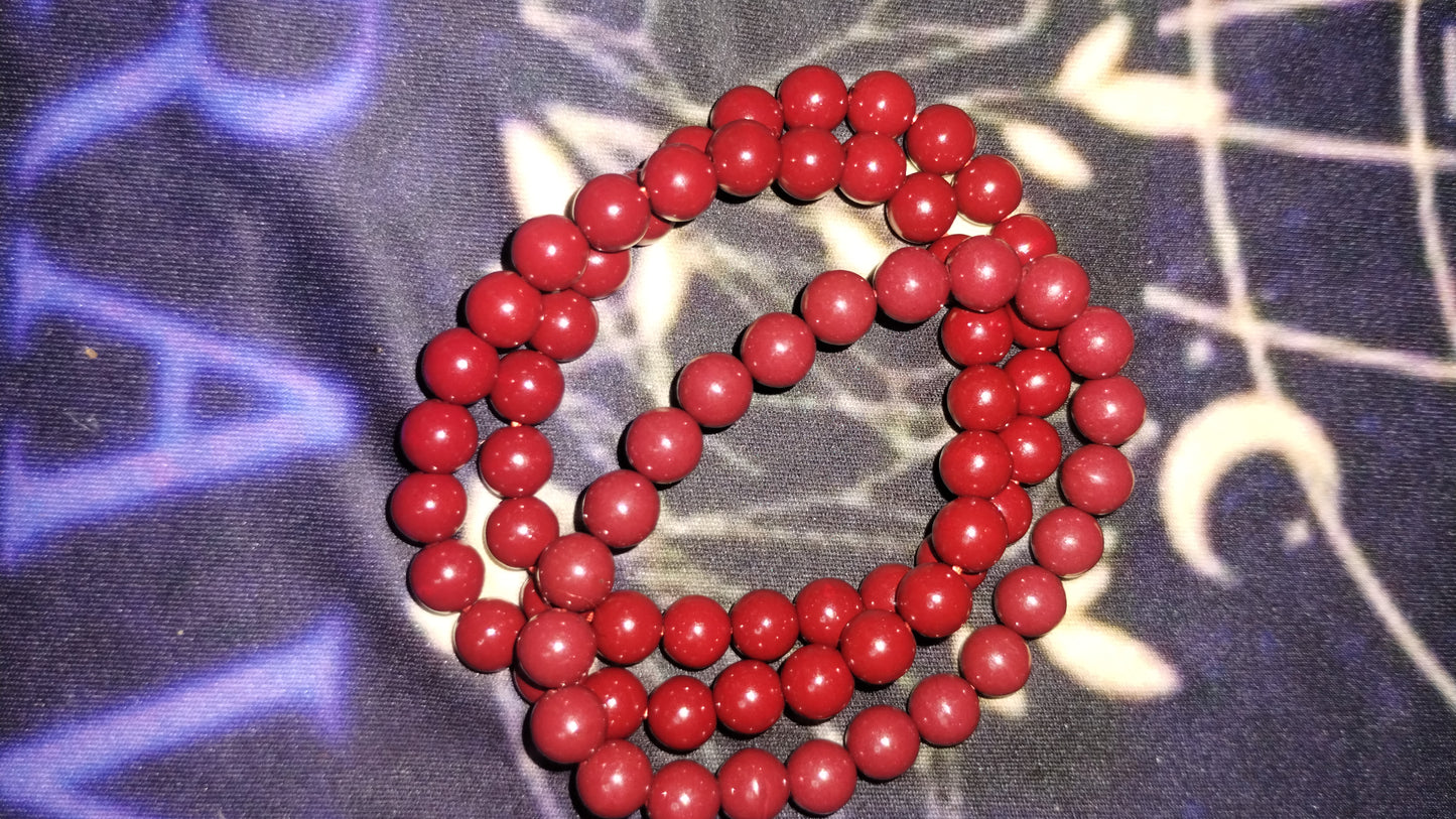 Cinnabar Bracelet 8mm