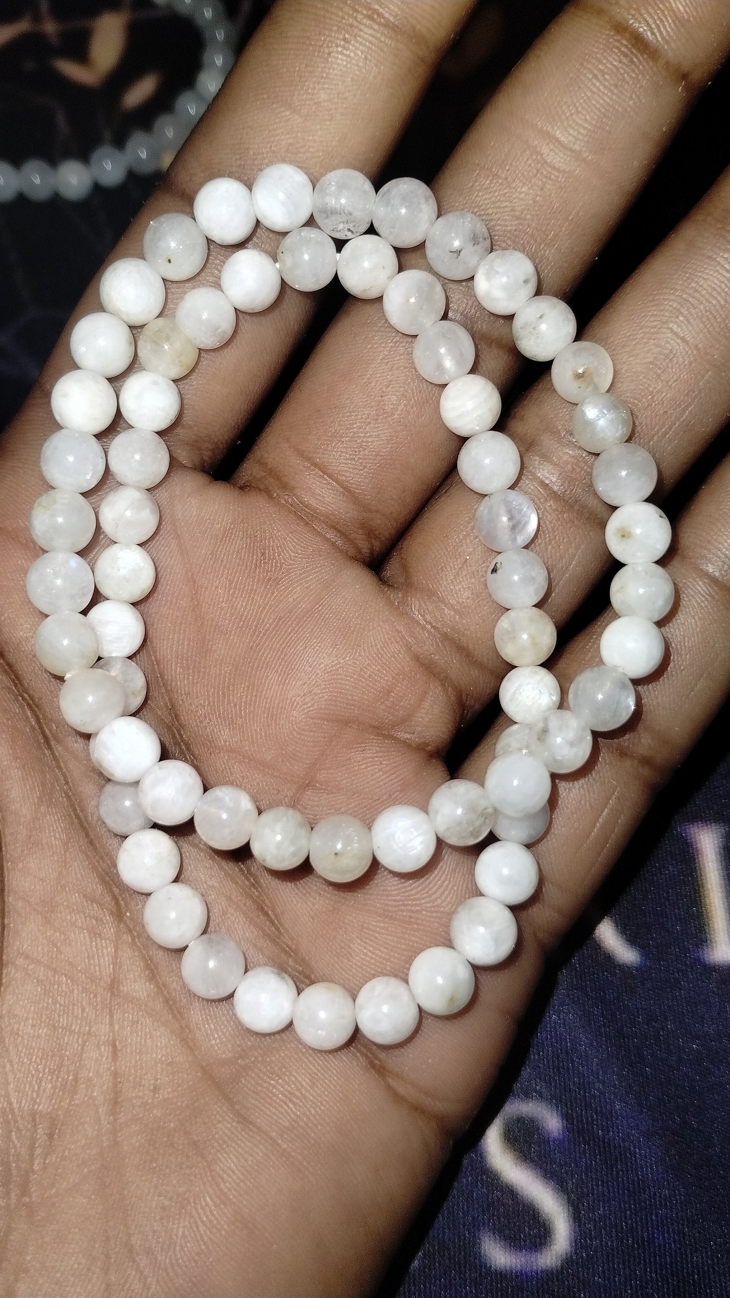 Rainbow Moonstone 6mm