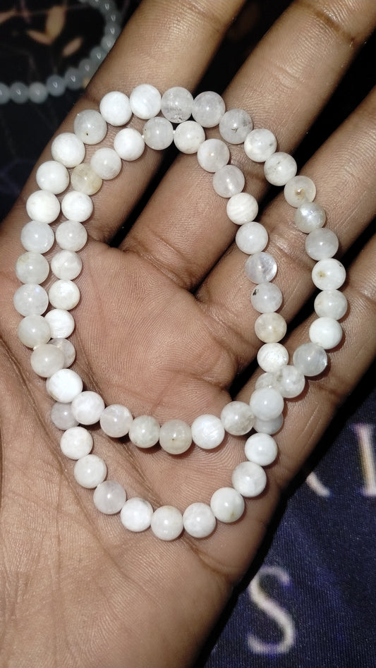 Rainbow Moonstone 6mm