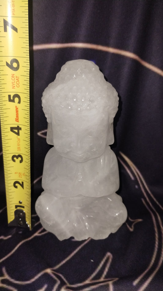 Clear Quartz Buddha