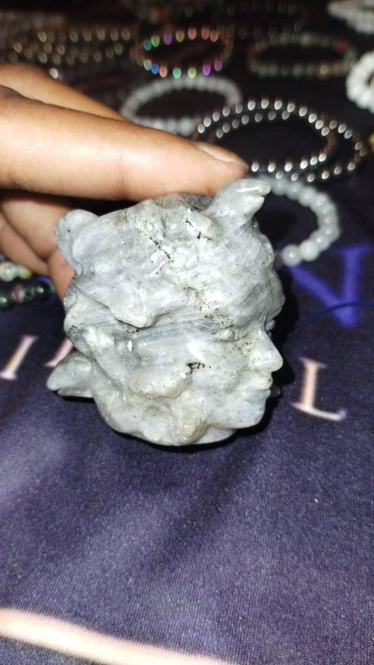 Labradorite Medusa Head