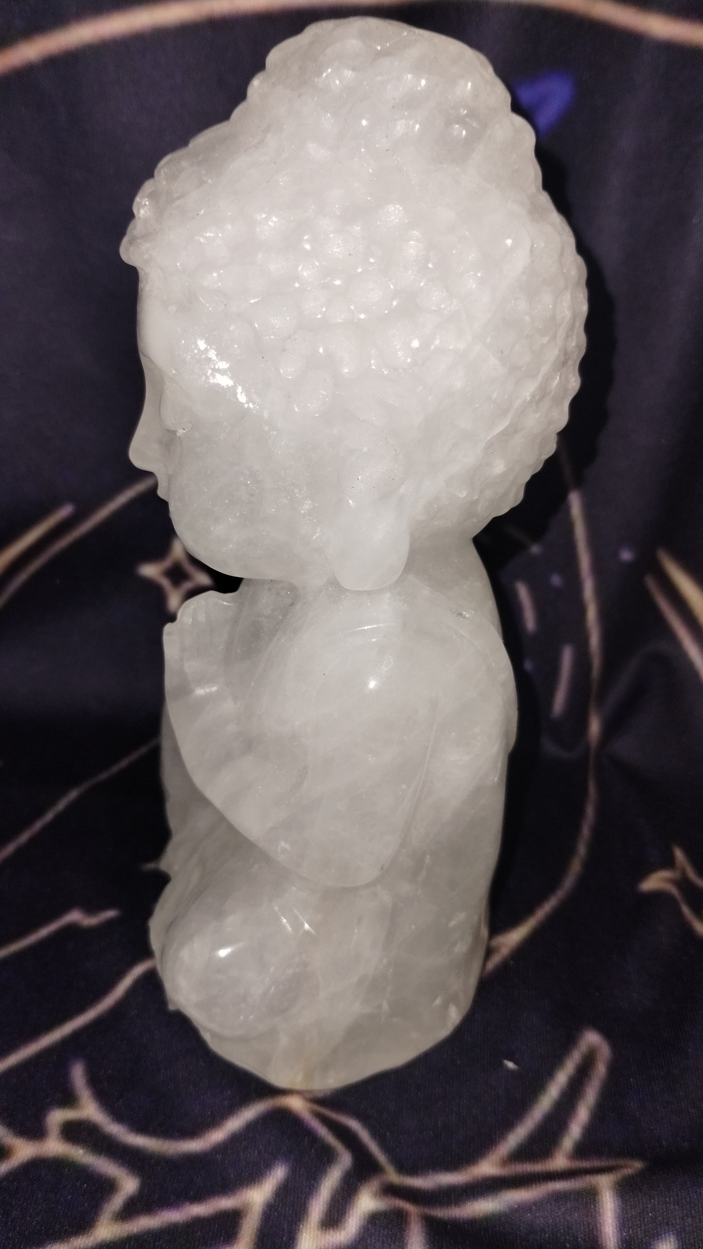 Clear Quartz Buddha