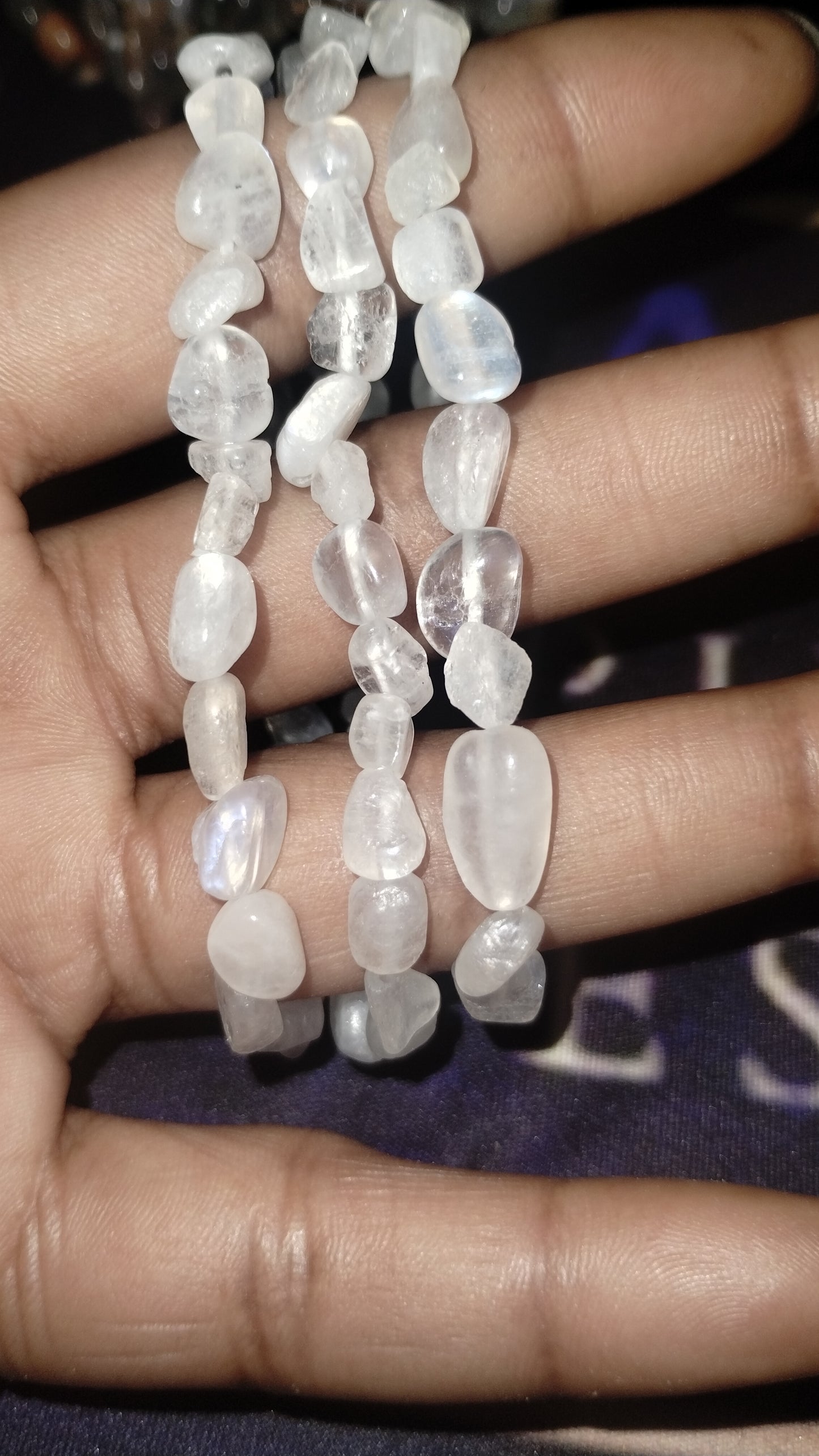 Moonstone Gravel Bracelett