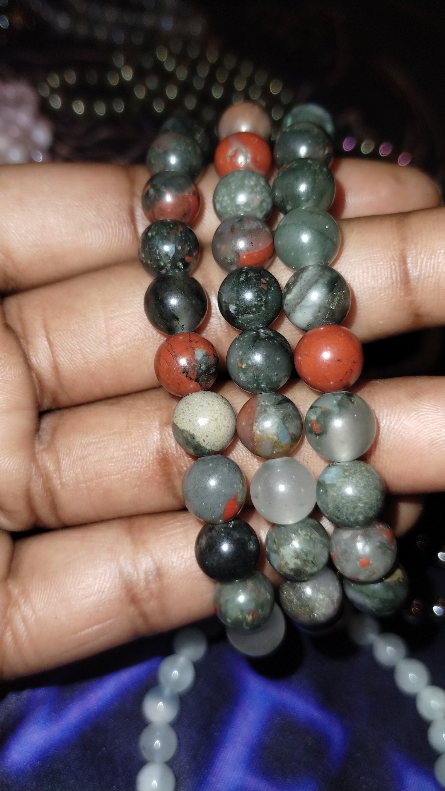 African Dragon blood bracelet 8mm