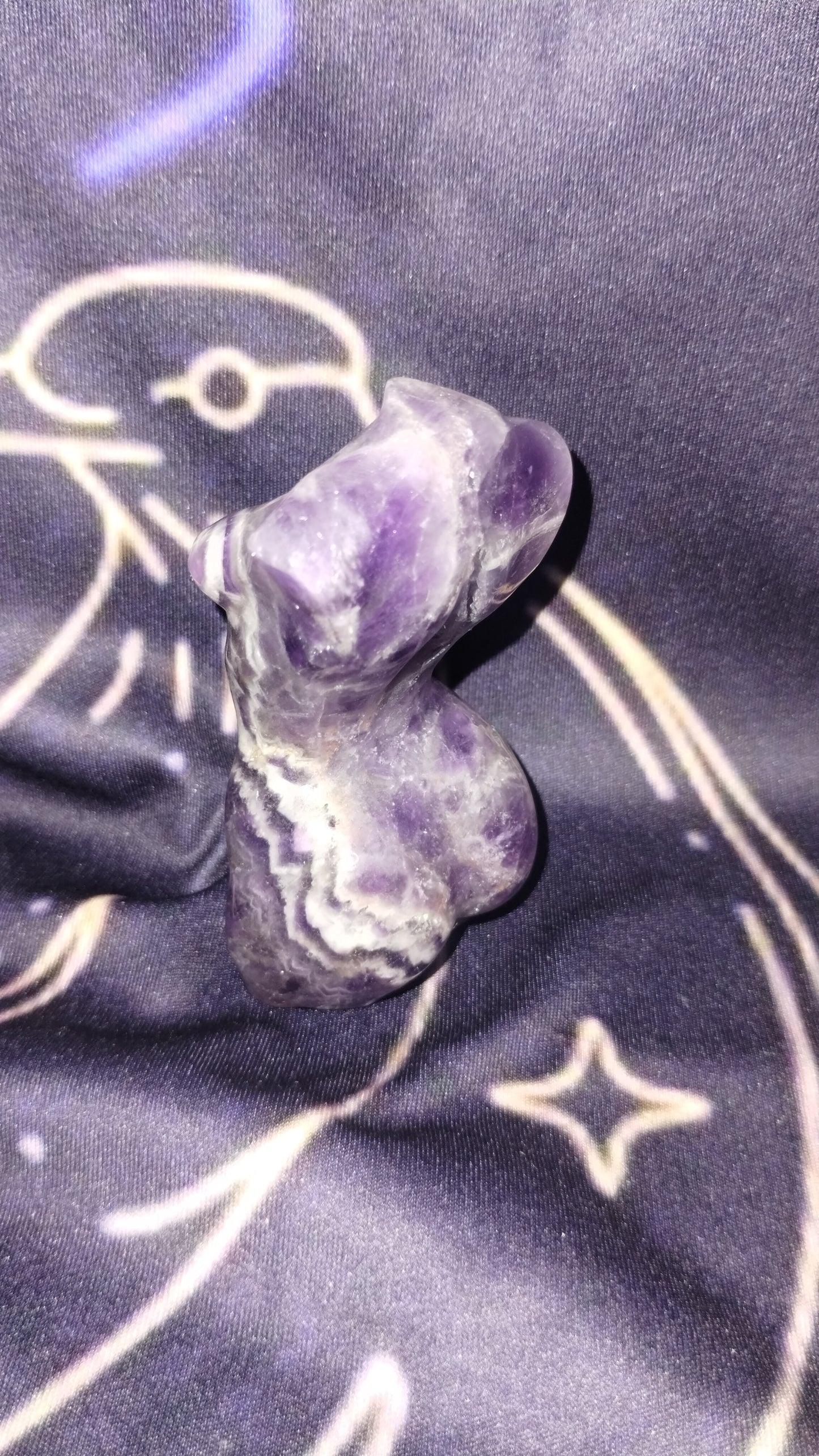 Chevron Amethyst Woman Body