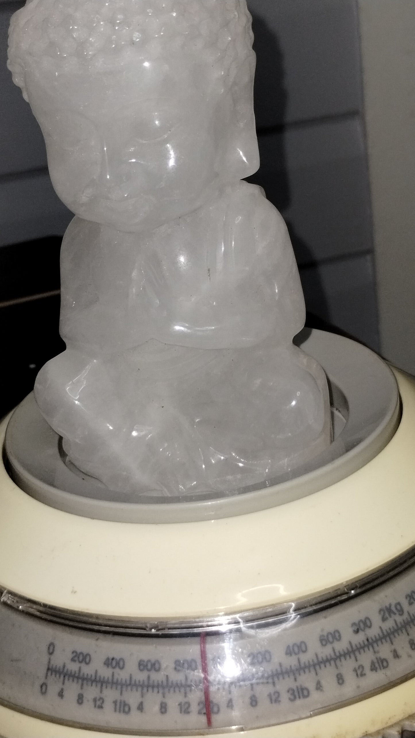 Clear Quartz Buddha