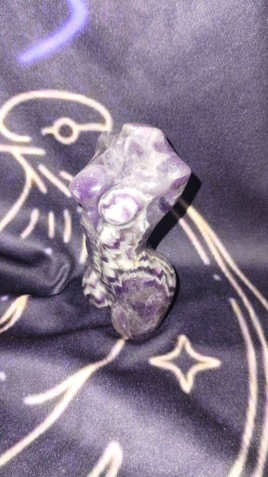Chevron Amethyst Woman Body
