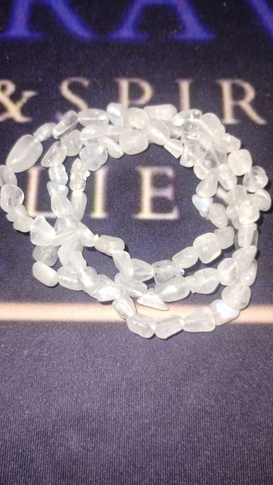 Moonstone Gravel Bracelett